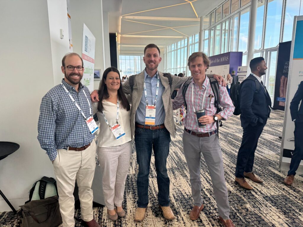 Foot and Ankle fellows at the AOFAS meeting